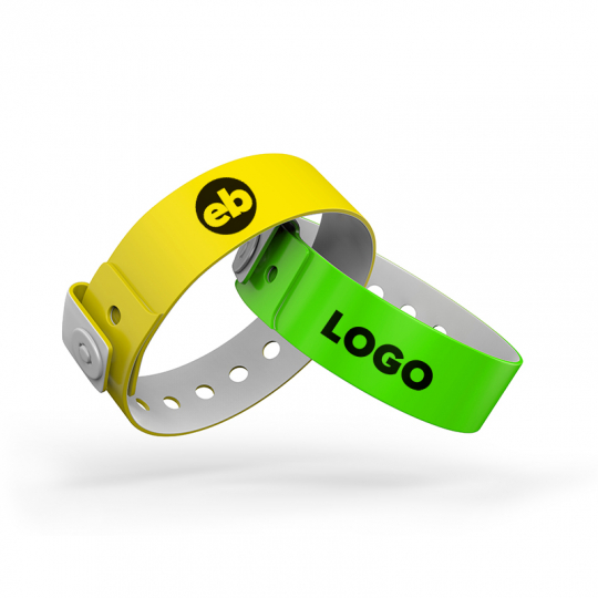 Bracelet vinyle avec marquage : Solide et Personnalisable