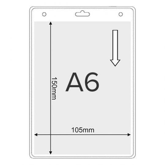 Porte-badges souple A6 pratique et utile en toute occasion !