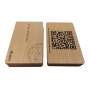 Cartes bois RFID 86x54mm