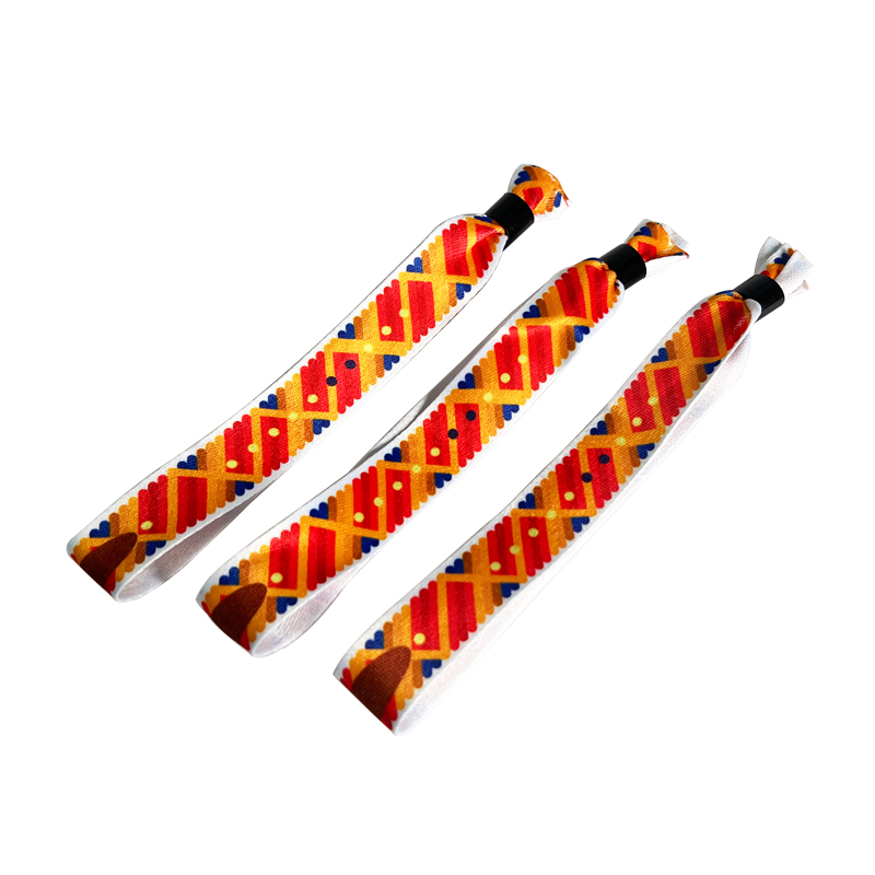 Bracelet En Tissu Hajar - Fabrication Artisanale - Neuf