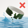 Bracelets papier biodégradable marquage couleur