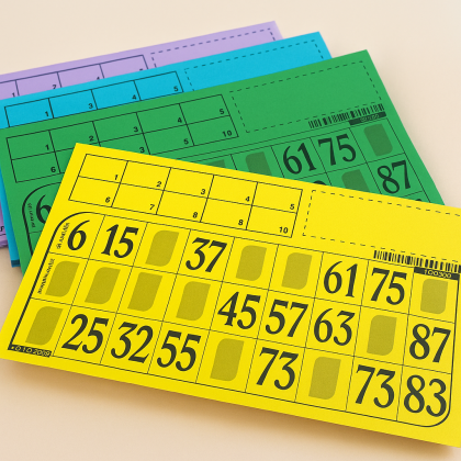 Carton loto rigide à tamponner (1mm epaisseur) - 500 exemplaires