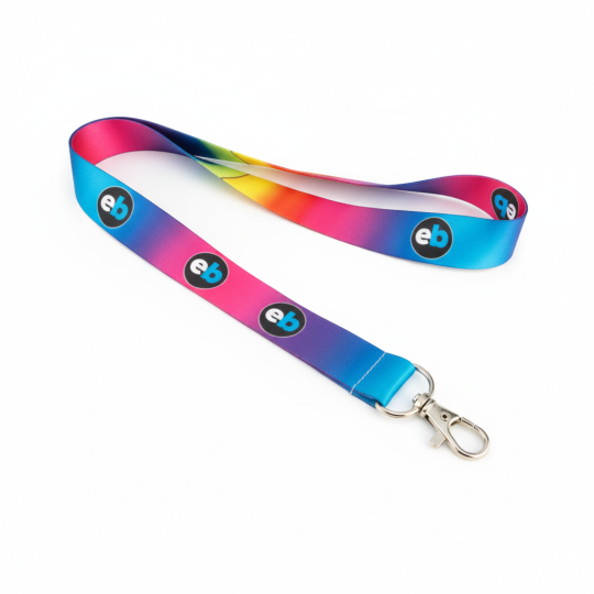 Tours de cou publicitaires satinés quadri !