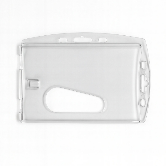 Porte-Badges en PVC Rigide - Format Carte de Visite | Protection Durable
