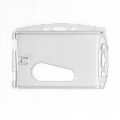 Porte badge rigide CB Vertical 55x86mm