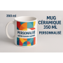 Mug en ceramique 350ml personnalisé