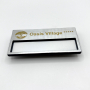 Badge nominatif aimanté 67x32 mm