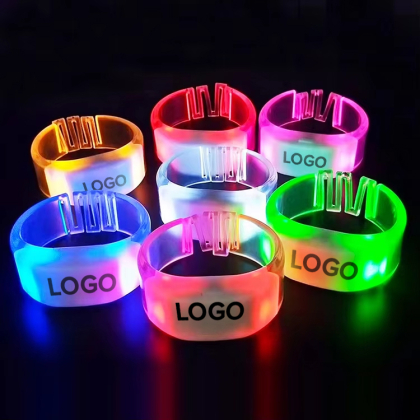 bracelet-lumineux-LED-logo