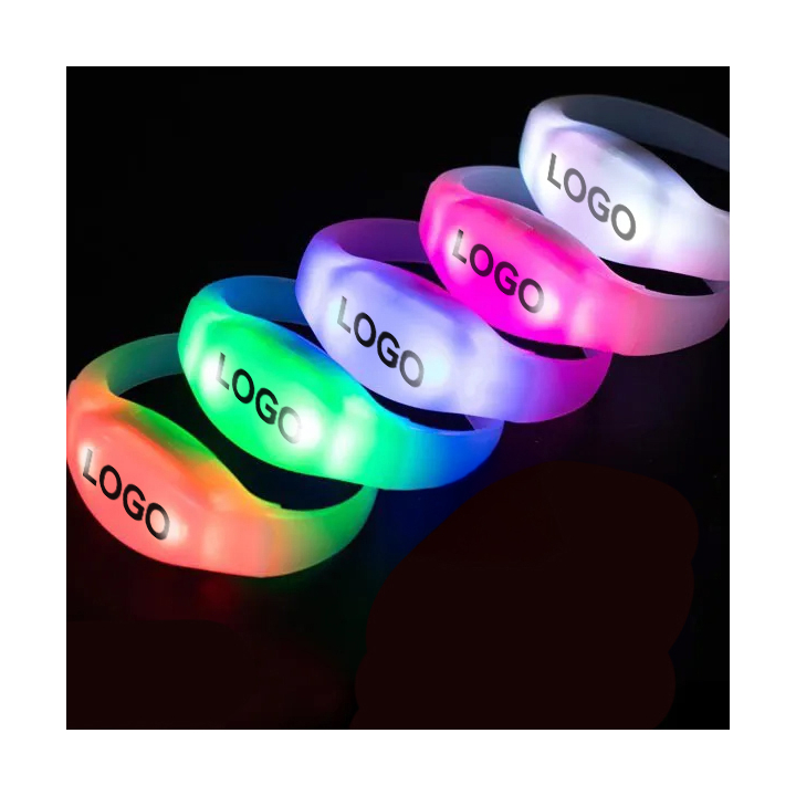 Bracelets Lumineux 4 LEDS personnalisés