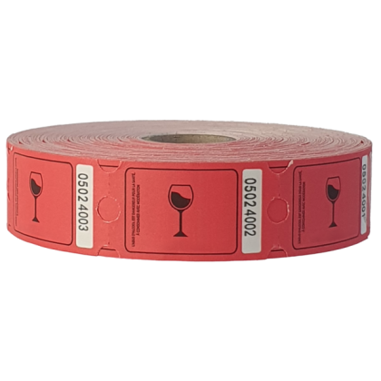 Rouleau de 1000 tickets Vin