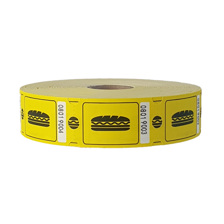 Rouleau de 1000 tickets Sandwich