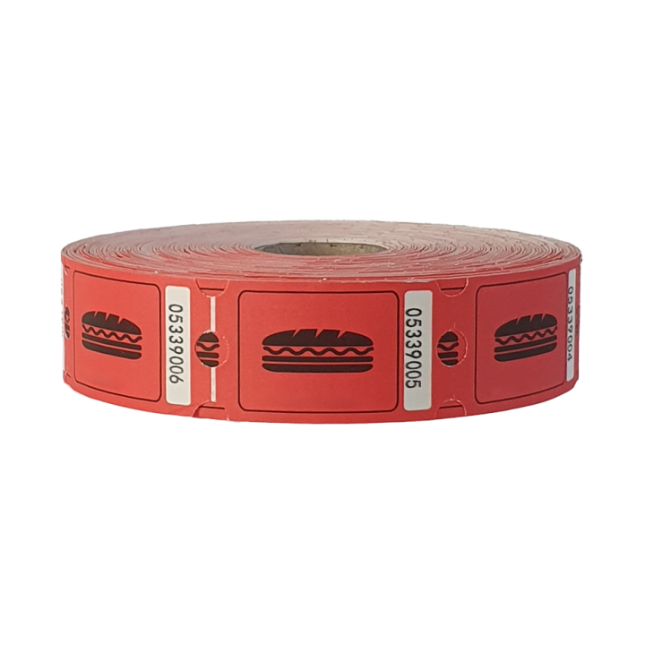 Rouleau de 1000 tickets Sandwich