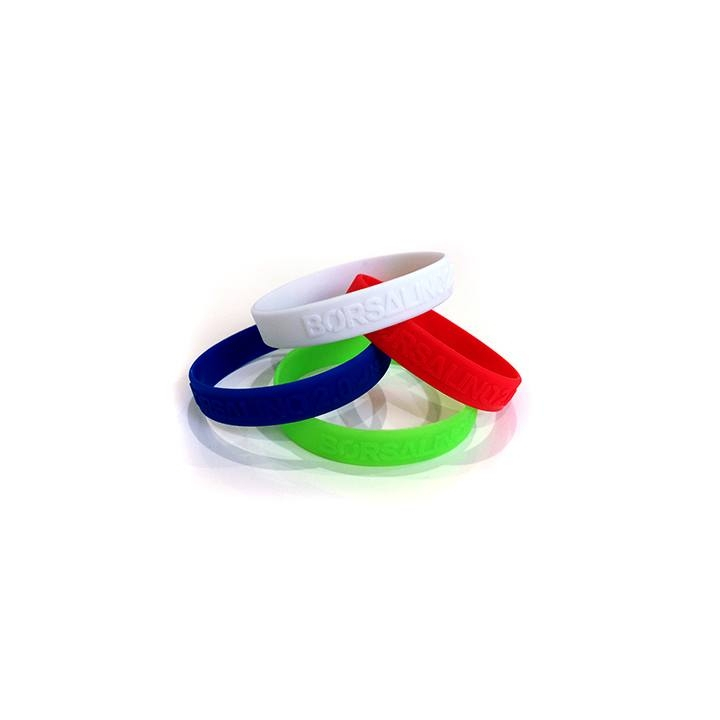 bracelet silicone en relief