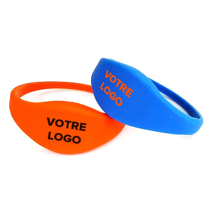 bracelet fin silicone rfid