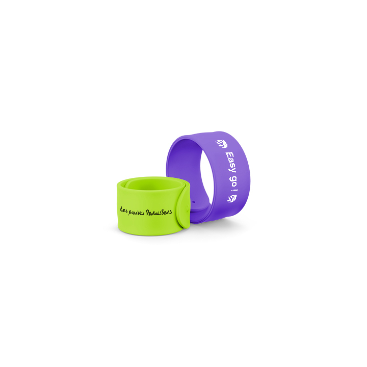 bracelet silicone slap