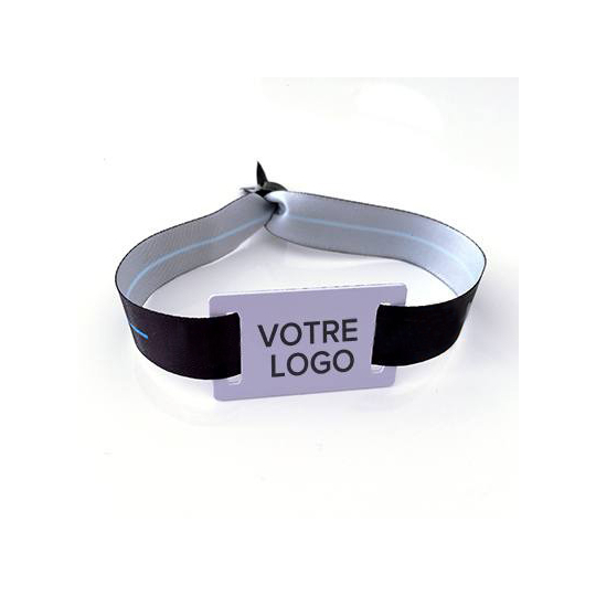 Bracelet RFID satiné : objet souvenir et outil publicitaire !
