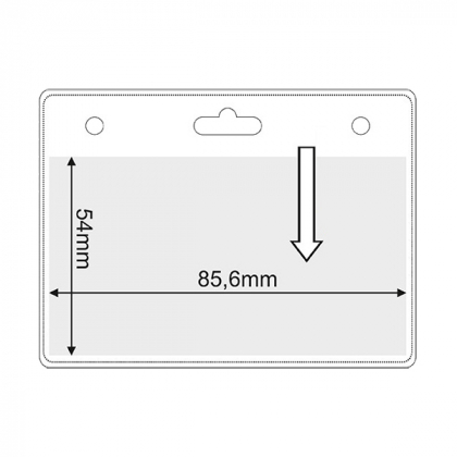 porte carte souple horizontal
