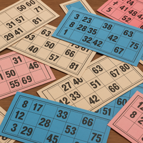 cartons de loto et plaques de loto